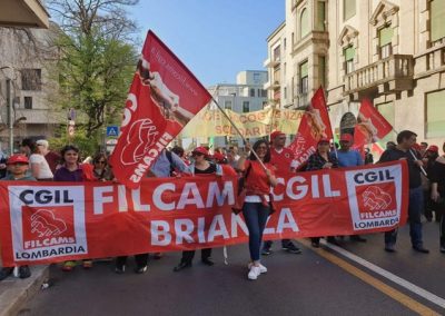 Filcams Cgil Monza e Brianza: “Presidio lavoratrici mense scolastiche”