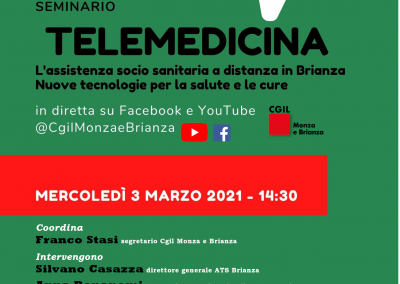 Telemedicina: l’assistenza socio sanitaria a distanza in Brianza. Nuove tecnologie per la salute e le cure