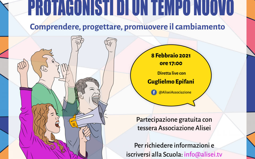 “Protagonisti di un tempo nuovo”, al via la settima edizione della Scuola di Formazione Politica dell’Associazione Alisei