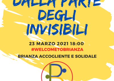 Dalla parte degli invisibili, la campagna di Brianza Accogliente e Solidale