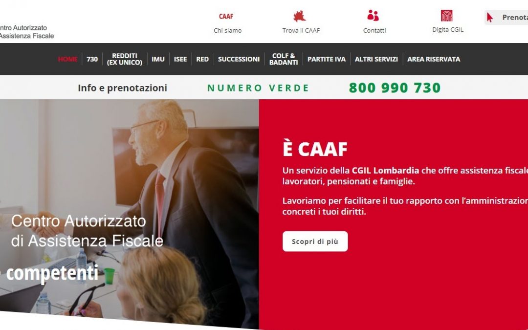 CAAF CGIL Monza e Brianza, al via la campagna informativa