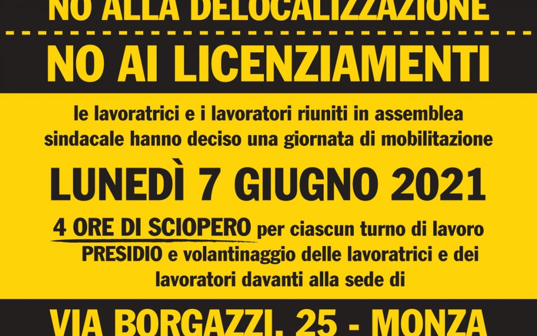 ADAC Monza, sciopero il 7 giugno per contrastare la delocalizzazione