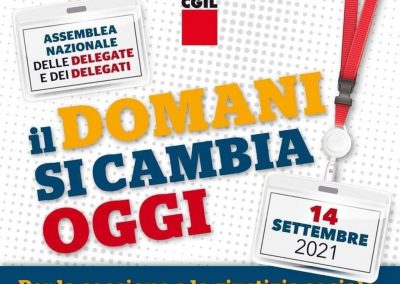 Lavoro: Cgil, il 14 settembre a Milano assemblea nazionale delegati e delegate, conclude Landini