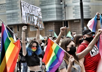 Cgil Brianza in manifestazione con Brianza Oltre l’Arcobaleno contro lo stop al ddl Zan