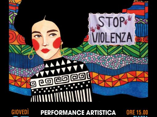Contro la violenza sulle donne una performance artistica delle studentesse e degli studenti