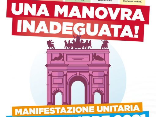 Una manovra inadeguata. Parte la mobilitazione di Cgil, Cisl e Uil