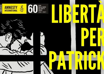 Libertà per Patrick Zaki