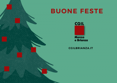 Buone feste da Cgil Monza e Brianza