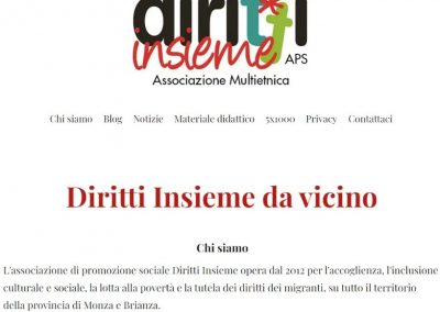 Diritti insieme, nuovo sito web multilingue: “A tutela dei diritti della popolazione straniera”