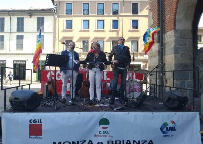 Amministrative, il candidato del centrosinistra a Monza incontra Cgil Cisl e Uil