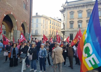 Al lavoro per la pace. Anche in Brianza, Cgil Cisl e Uil in piazza con i lavoratori