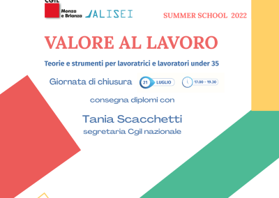 Giornata di chiusura Summer School 2022