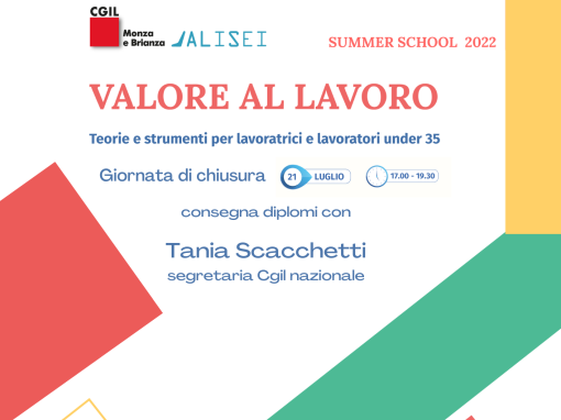 Giornata di chiusura Summer School 2022