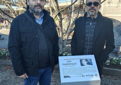 Monza, commemorazione di Lea Garofalo