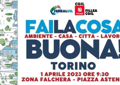 Edili, una delegazione brianzola alla mobilitazione nazionale di Feneal Uil e Fillea Cgil