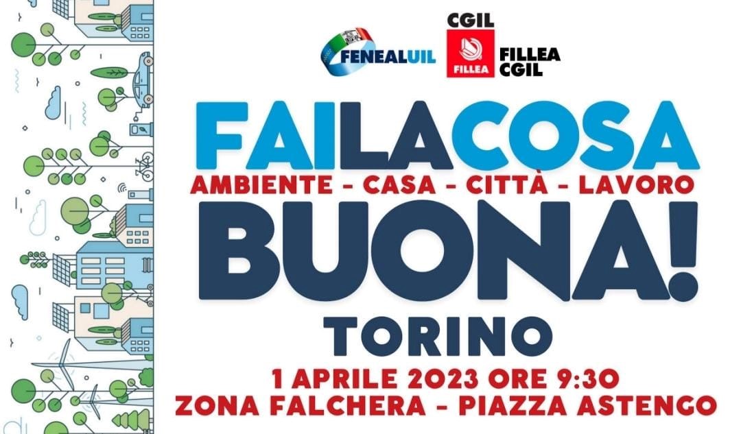 Edili, una delegazione brianzola alla mobilitazione nazionale di Feneal Uil e Fillea Cgil