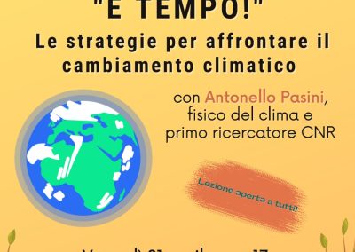Alisei 2023, per spiegare i cambiamenti climatici una lezione aperta a tutti con Antonello Pasini