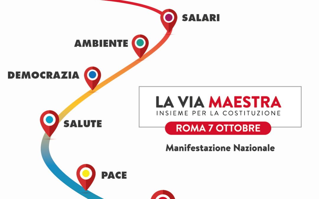 Manifestazione nazionale “La Via Maestra”