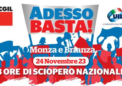 Sciopero e manifestazione il 24 novembre a Monza