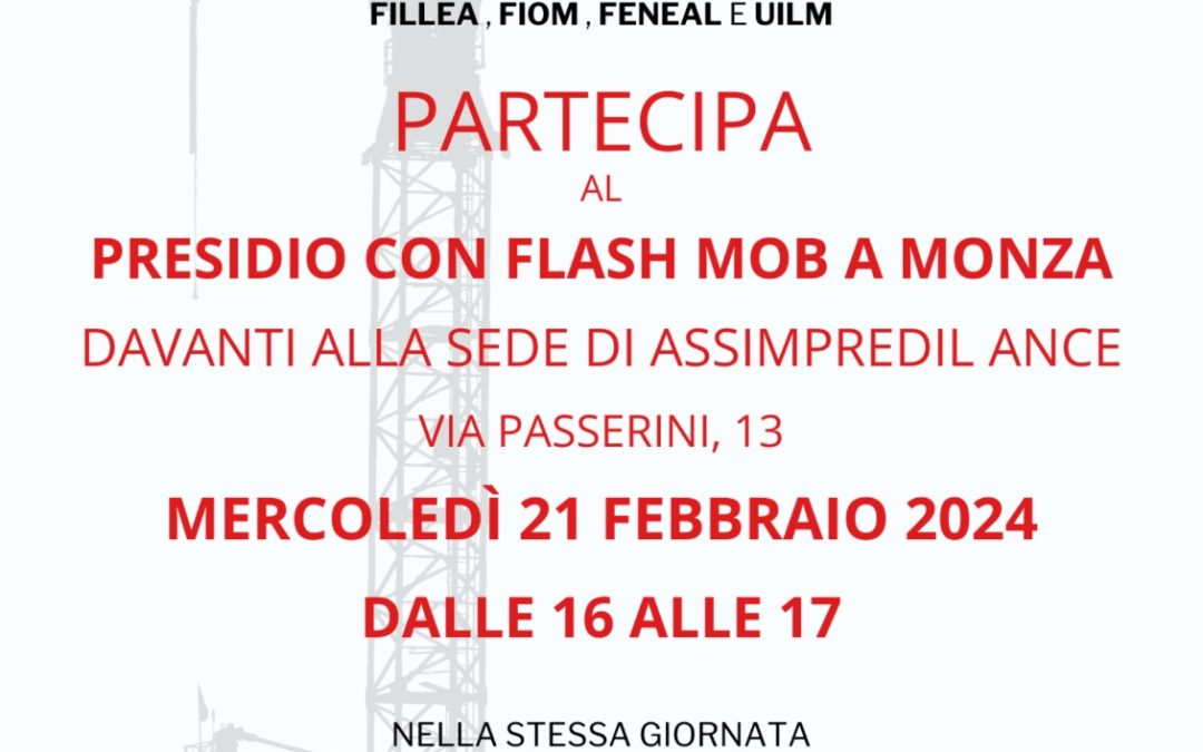 “Mai più morti sul lavoro”: flash mob con le tute bianche davanti ad Assimpredil Ance