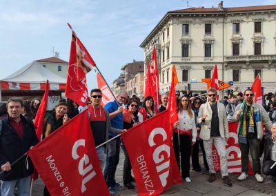 L’impegno della Cgil Brianza contro le mafie nella XXIX giornata in ricordo delle vittime innocenti