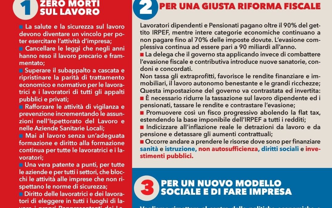 Cgil e Uil, giovedì 11 aprile sciopero generale di 4 ore per tutti i settori privati anche in Brianza