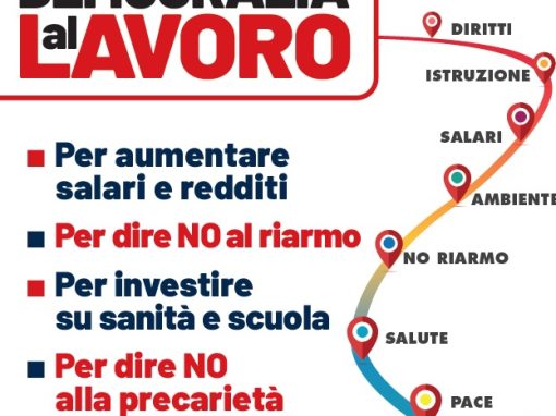 Manifestazione nazionale “Democrazia al lavoro”