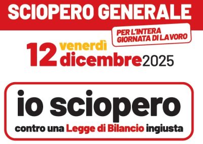 12 dicembre, io sciopero