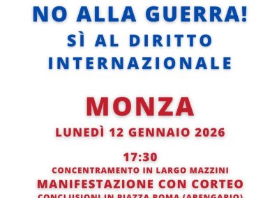 No alla guerra, sì al Diritto Internazionale