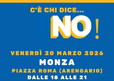 Chiusura campagna referendaria: “C’è chi dice NO!”