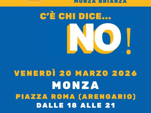 Chiusura campagna referendaria: “C’è chi dice NO!”