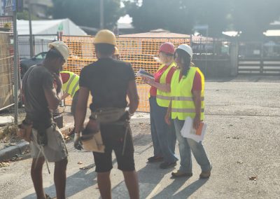 Stress da calore, Fillea e Cgil Brianza portano la prevenzione nei cantieri