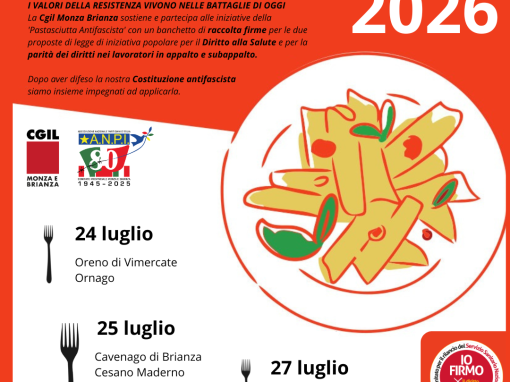 Pastasciutta Antifascista 2026
